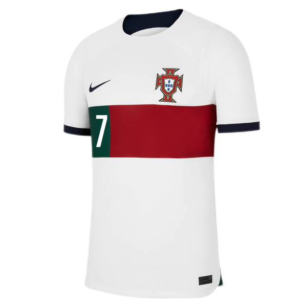 Ronaldo 7 Portugal Away Jersey Shirt World Cup 2022