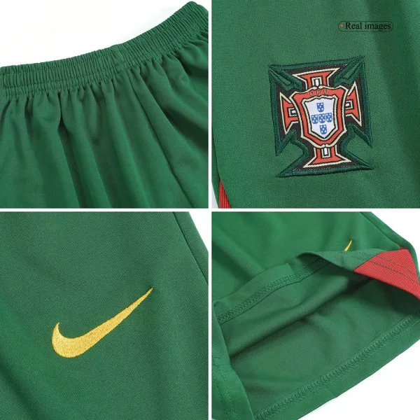 Ronaldo 7 Portugal Home Kids Jerseys Kit 2022 23 19