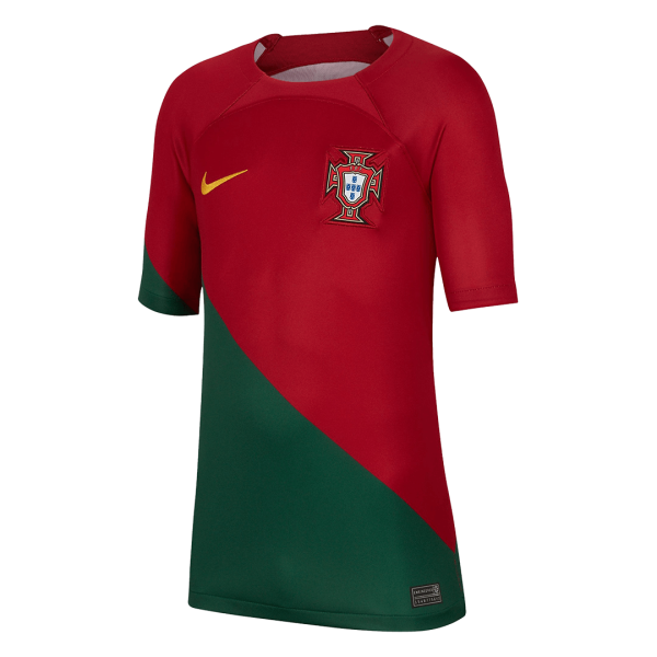 Ronaldo 7 Portugal Home Kids Jerseys Kit 2022 23 2