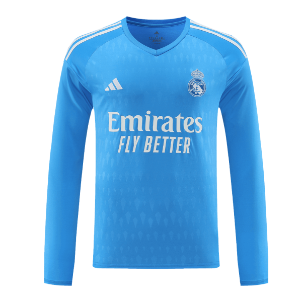 Real Madrid Goalkeeper Long Sleeve Soccer Jersey 2023 24