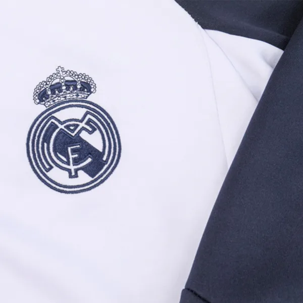 Real Madrid Jacket Tracksuit 2023 24 Kids White 7