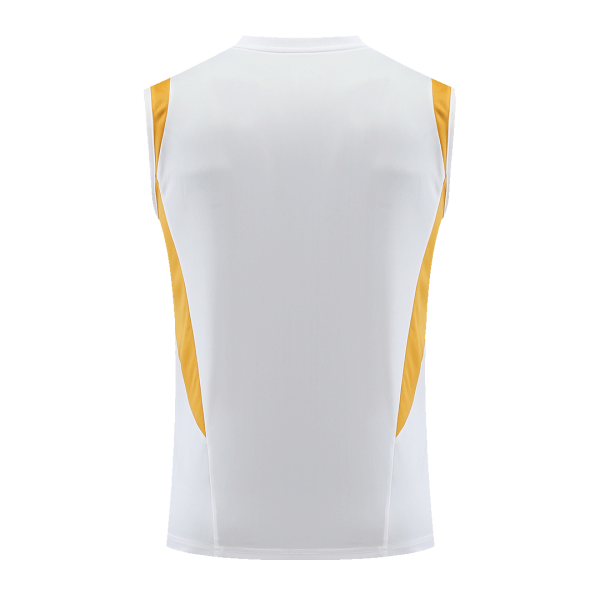 Real Madrid Pre Match Sleeveless Top 2023 24 White 2