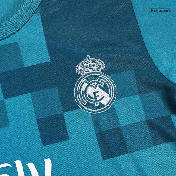 Real Madrid Third Away Kids Soccer Jerseys Kit 2017 18 6