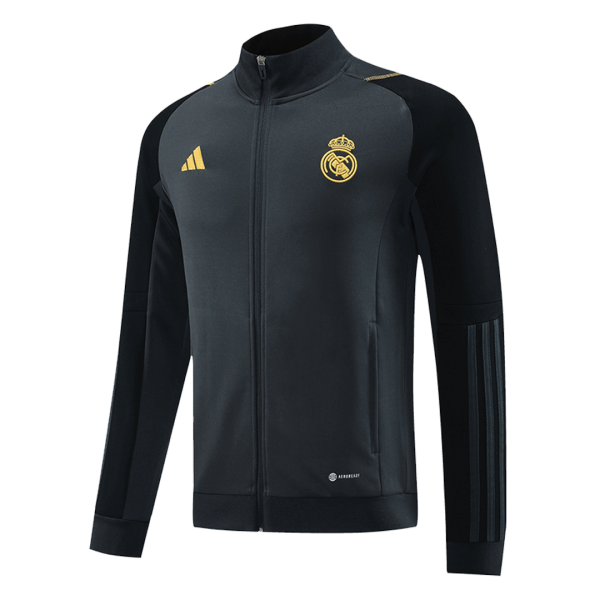 Real Madrid Tracksuit 2023 24 Gray 4