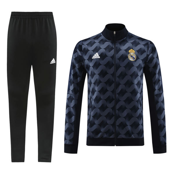 Real Madrid Tracksuit 2023 24 Navy