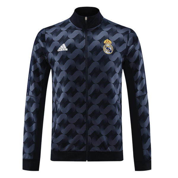 Real Madrid Tracksuit 2023 24 Navy 3