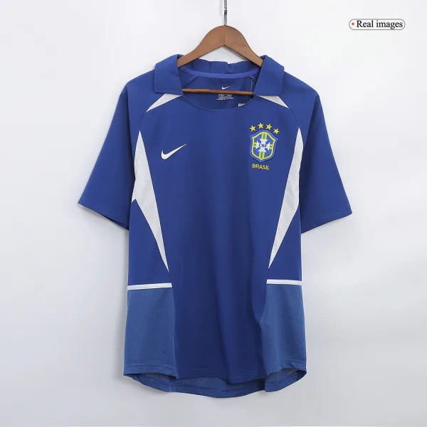 Retro Brazil Away Jersey 2002 3