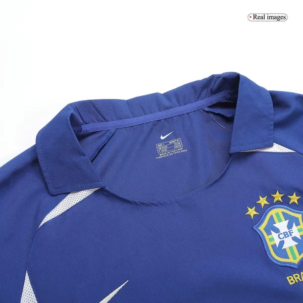 Retro Brazil Away Jersey 2002 5