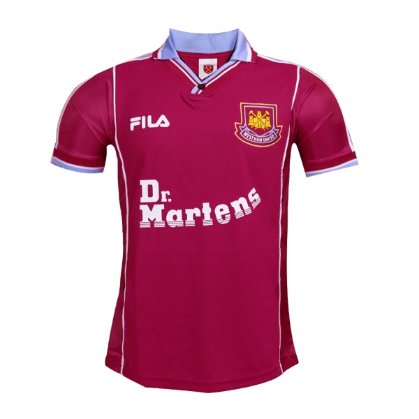 Retro West Ham United Home Jersey 1999 01