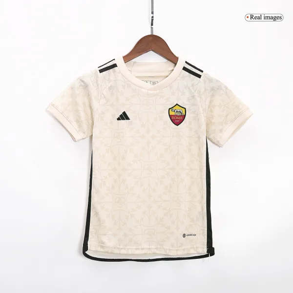 Roma Away Kids Soccer Jerseys Kit 2023 24 5