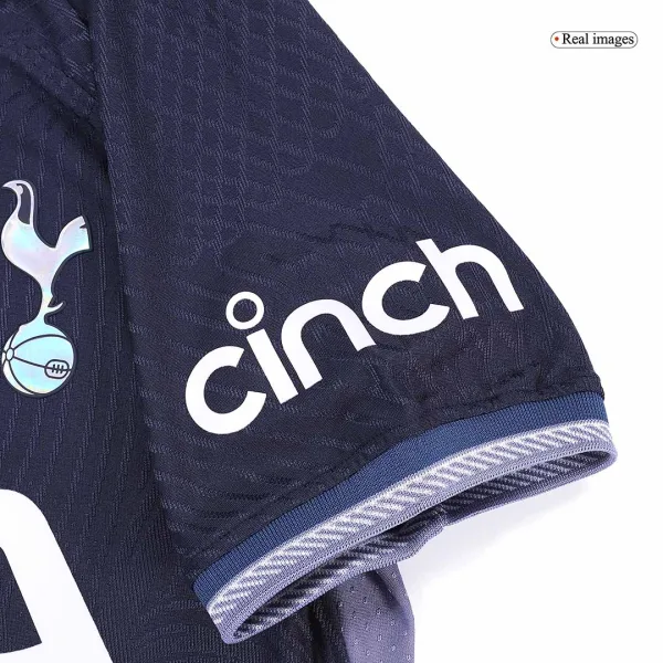 Son 7 Tottenham Hotspur Away Authentic Soccer Jersey 2023 24 4