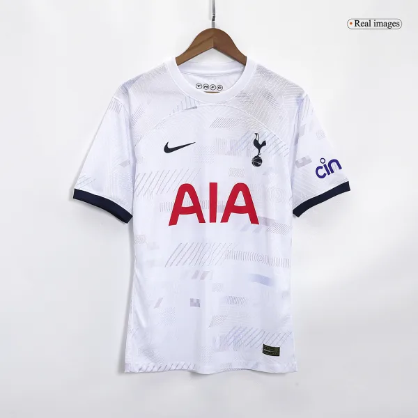 Son 7 Tottenham Hotspur Home Authentic Soccer Jersey 2023 24 3