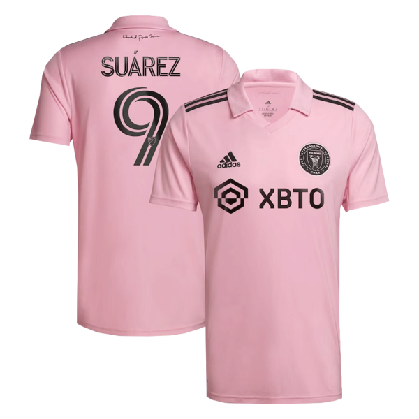 Su Rez 9 Inter Miami Cf Home Soccer Jersey 2022