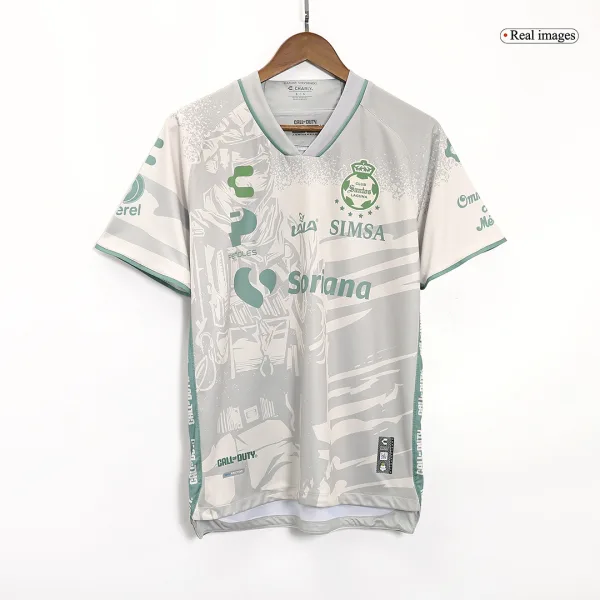 Santos Laguna X Call Of Duty Third Away Soccer Jersey 2023 24 2