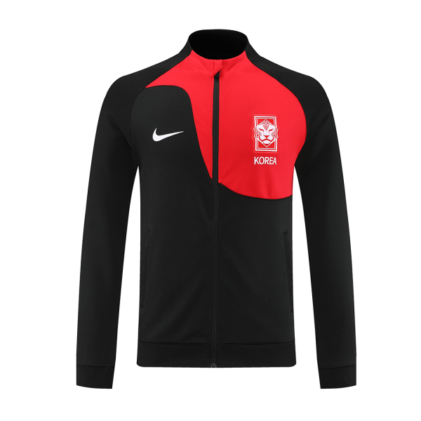 South Korea Track Jacket 2022 23 Black Red