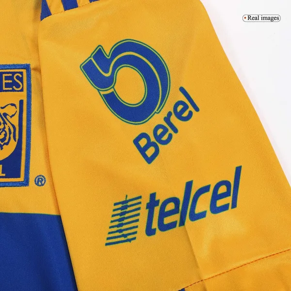 Tigres Uanl Home Long Sleeve Soccer Jersey 2023 24 3