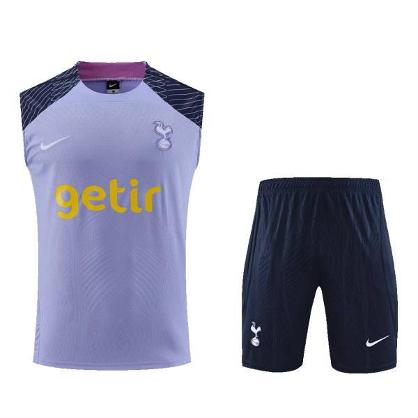 Tottenham Hotspur Jerseys Sleeveless Training Kit 2023 24 Purple