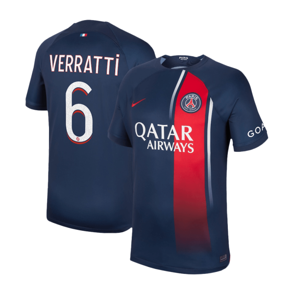 Verratti 6 Psg Home Jersey 2023 24