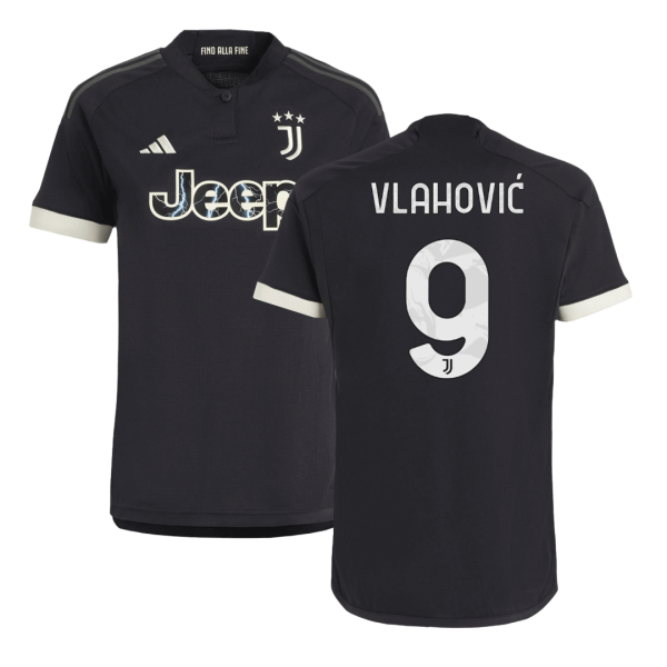 Vlahovi 9 Juventus Third Away Soccer Jersey 2023 24