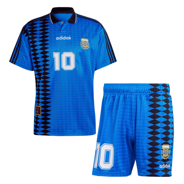 Vintage 10 Argentina Away Jerseys Kit 1994