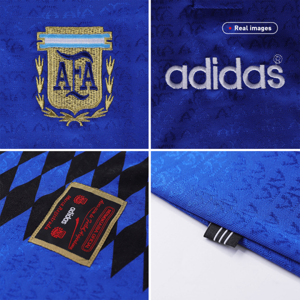 Vintage 10 Argentina Away Jerseys Kit 1994 8