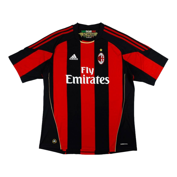 Vintage Soccer Jersey Ac Milan Home 2010 11