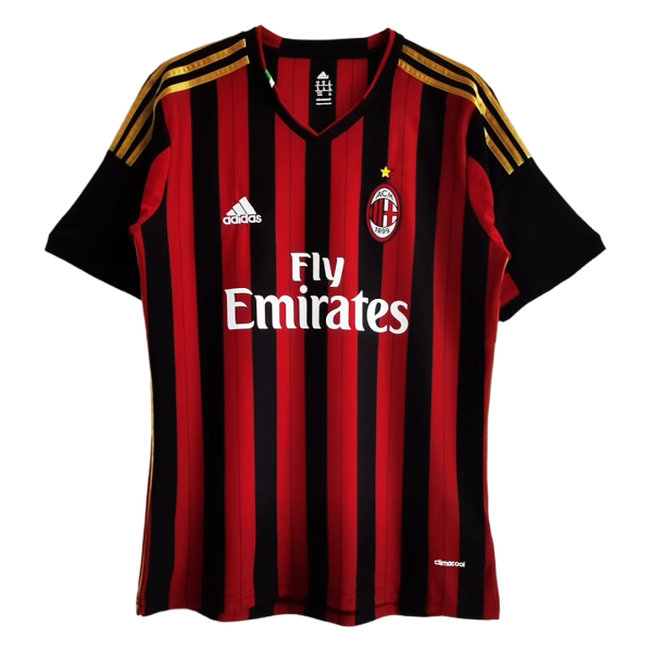 Vintage Soccer Jersey Ac Milan Home 2013 14