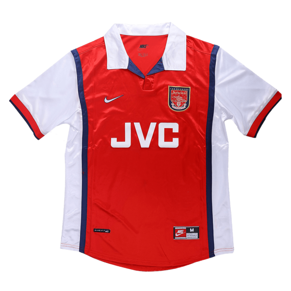 Vintage Soccer Jersey Arsenal Home 1998 99