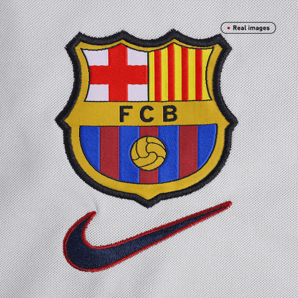 Vintage Soccer Jersey Barcelona Away 1998 99 3