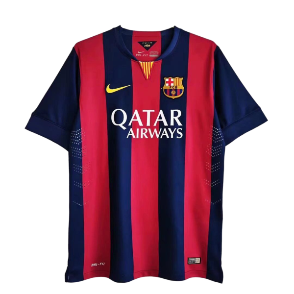 Vintage Soccer Jersey Barcelona Home 2014 15