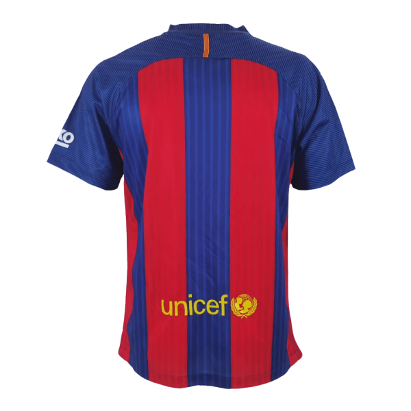 Vintage Soccer Jersey Barcelona Home 2016 17 1