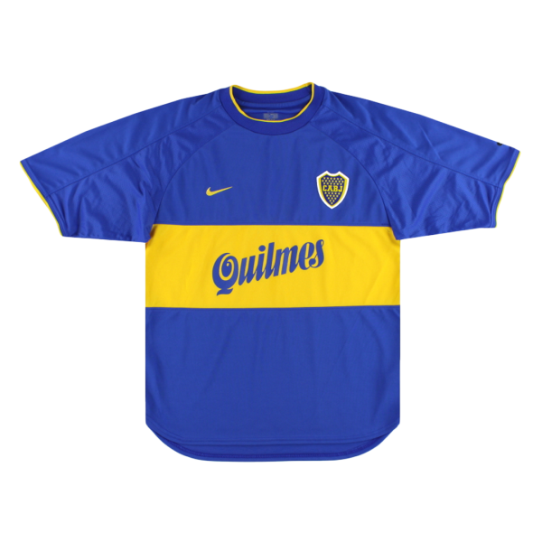 Vintage Soccer Jersey Boca Juniors Home 2000 01