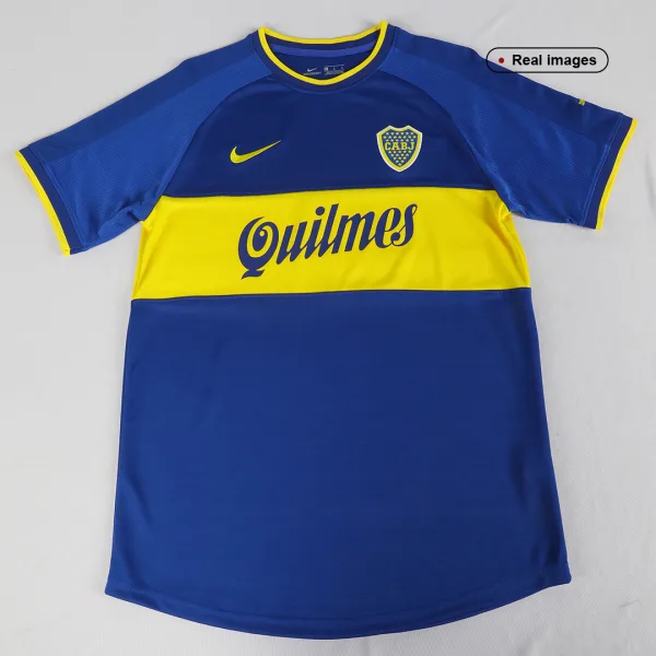 Vintage Soccer Jersey Boca Juniors Home 2000 01 7