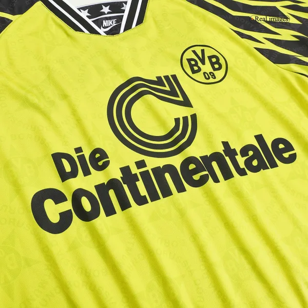 Vintage Soccer Jersey Borussia Dortmund Home 1994 95 3