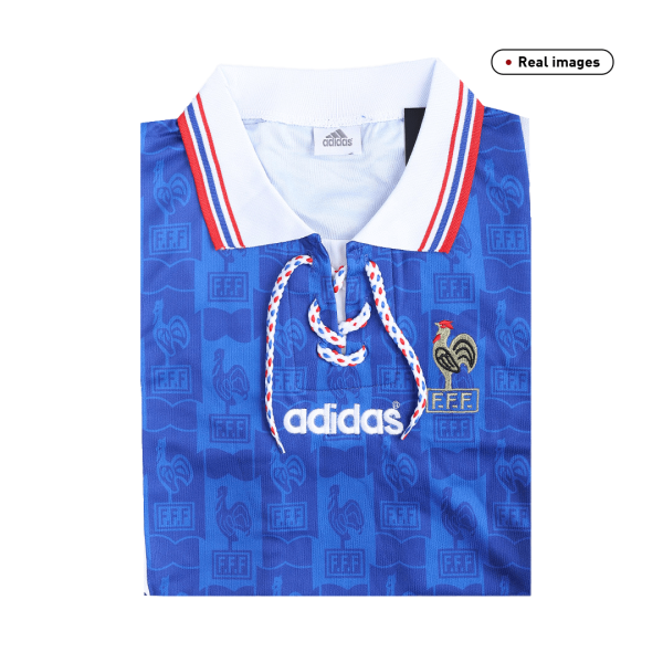 Vintage Soccer Jersey France Home 1996 2