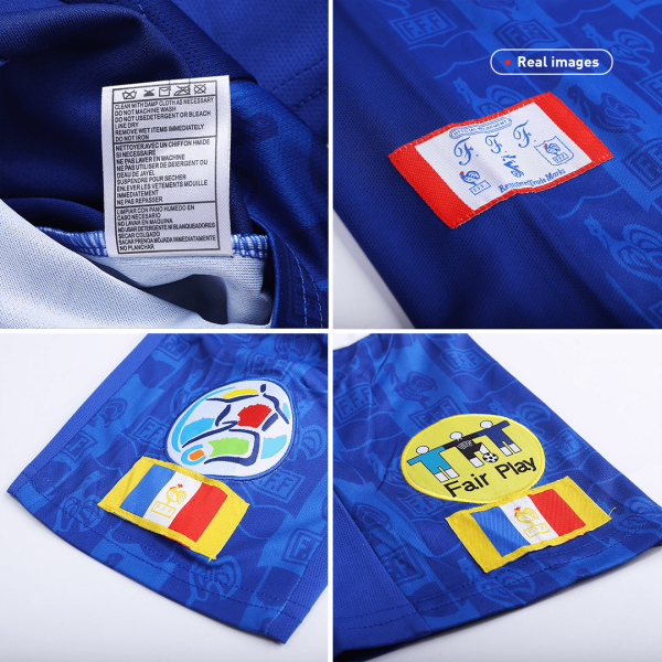 Vintage Soccer Jersey France Home 1996 5