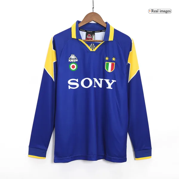 Vintage Soccer Jersey Juventus Away Long Sleeve 1995 96 2