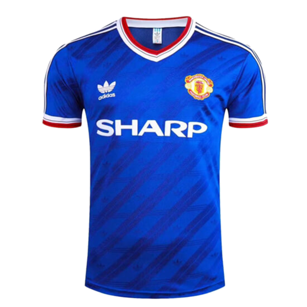 Vintage Soccer Jersey Manchester United Away 1986