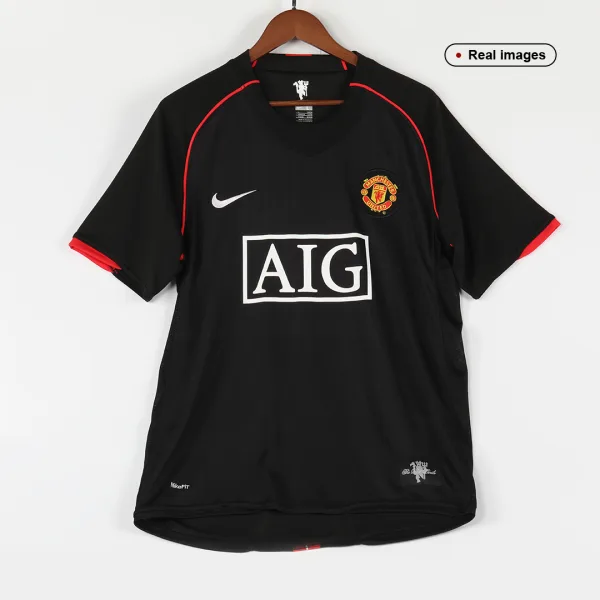 Vintage Soccer Jersey Manchester United Away 2007 08 7