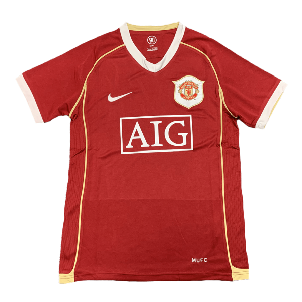 Vintage Soccer Jersey Manchester United Home 2006 07