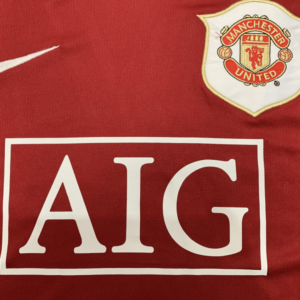 Vintage Soccer Jersey Manchester United Home 2006 07 3