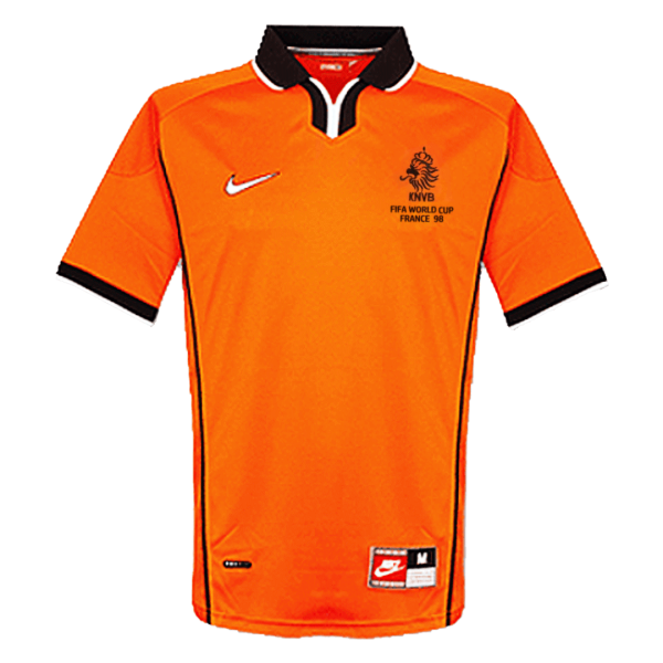 Vintage Soccer Jersey Netherlands Home 1998