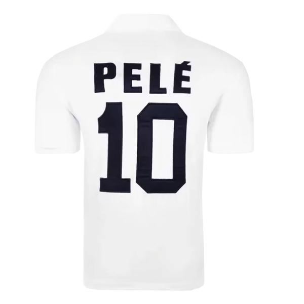 Vintage Soccer Jersey Pel 10 Santos Fc Home 1970