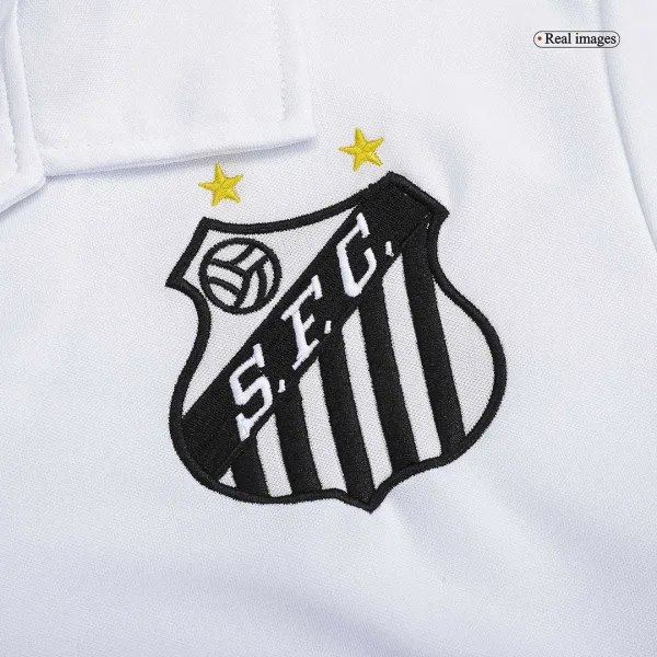 Vintage Soccer Jersey Pel 10 Santos Fc Home 1970 4