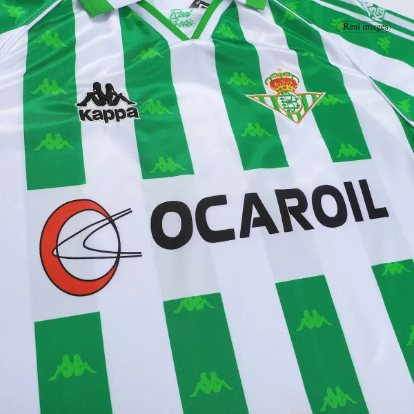 Vintage Soccer Jersey Real Betis Home 1995 96 8