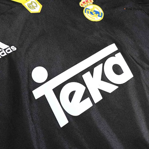 Vintage Soccer Jersey Real Madrid Away Long Sleeve 99 01 8