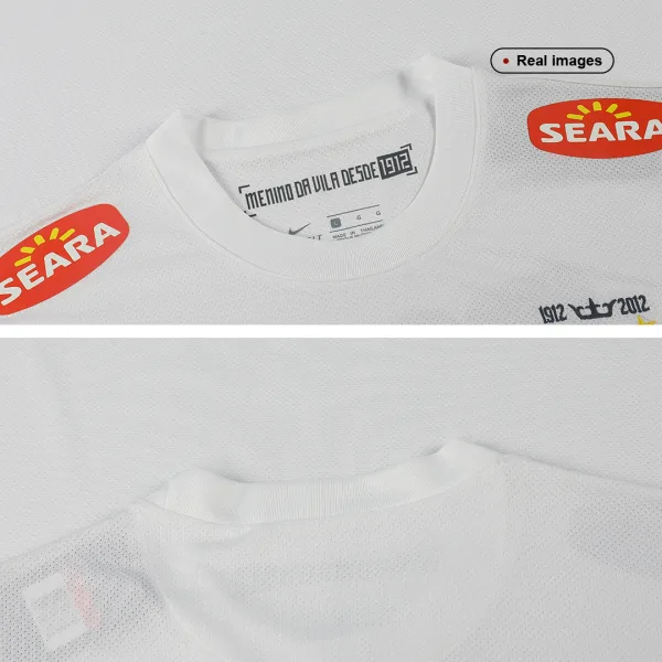 Vintage Soccer Jersey Santos Fc Home 2011 12 7