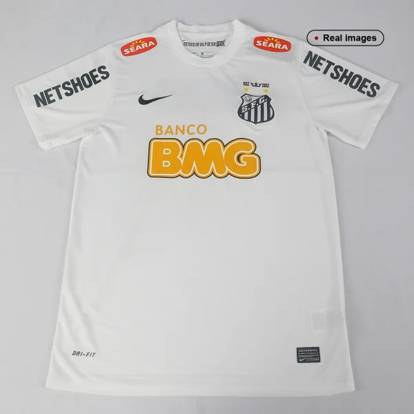 Vintage Soccer Jersey Santos Fc Home 2011 12 9