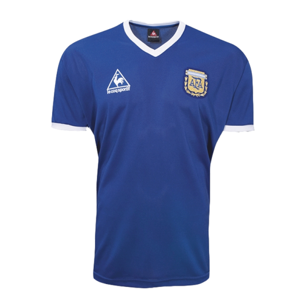 Vintage Soccer Jerseys Argentina Away Jersey Shirts 1986