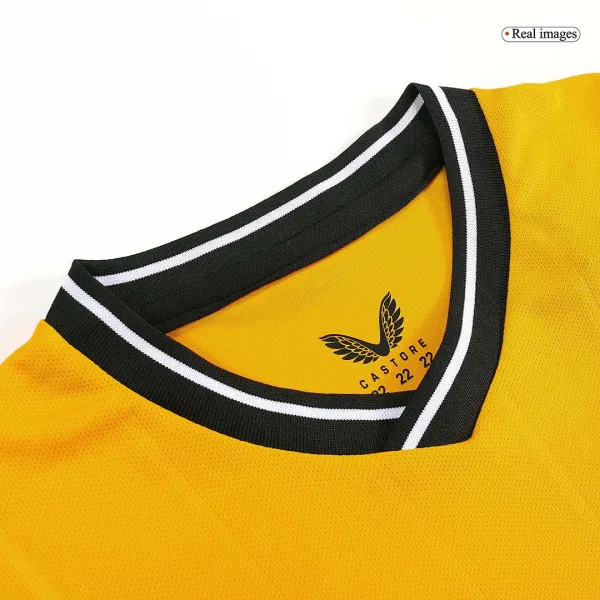 Wolverhampton Wanderers Home Kids Soccer Jerseys Kit 2023 24 5